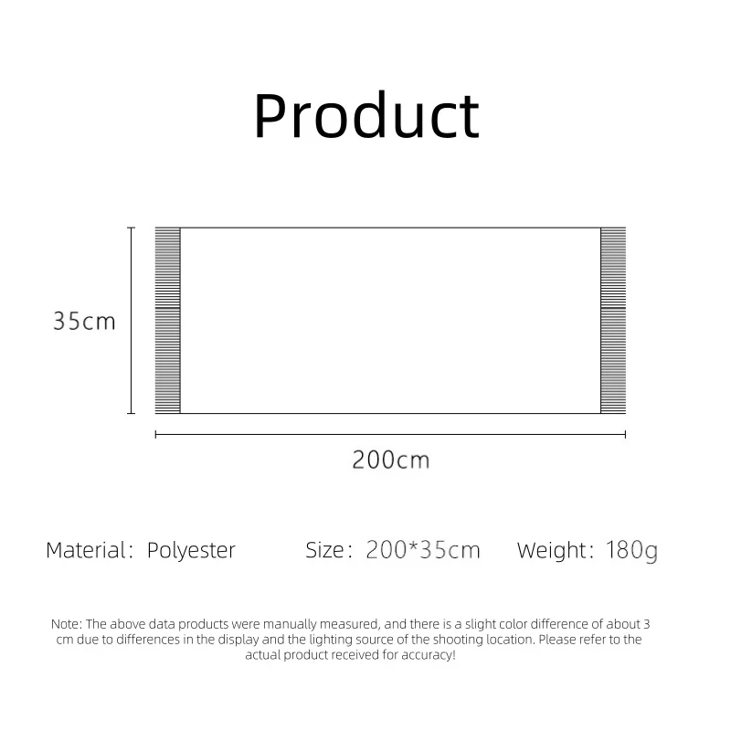 여성용 따뜻한 야외 캐시미어 목도리 스카프, 35*200cm, 럭셔리 브랜드, 겨울 파시미나 스카프 랩, 레이디 장식 네커치프, 신제품