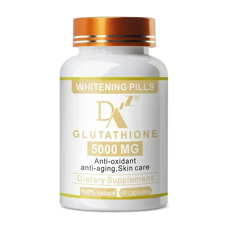 1 bottle glutathione capsules for balanced nutrition reducing wrinkles restoring elasticity improving resistance Health food