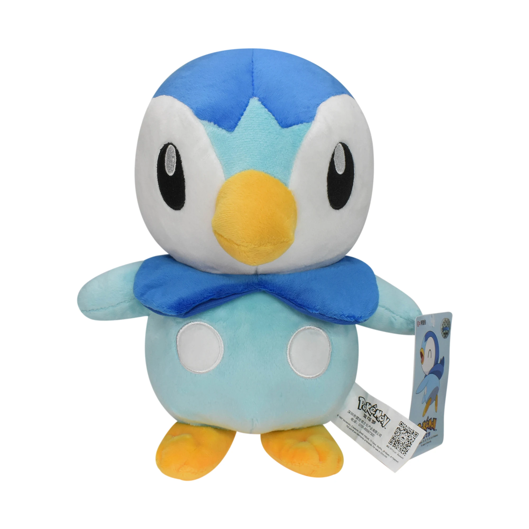 

Плюшевые игрушки Piplup в виде покемона, мягкие куклы, Мультяшные милые куклы, кавайные подарки на день рождения и Рождество для детей, коллекция друзей