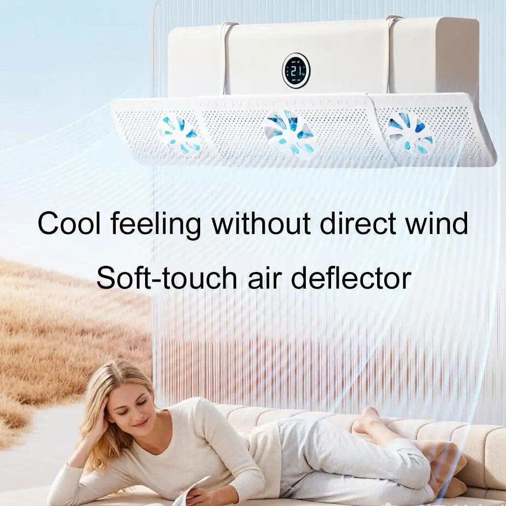 Adjustable Air Conditioning Cover Wind Deflector Windshield Air Conditioner Tools Air Baffle Shields Home Office Accessories