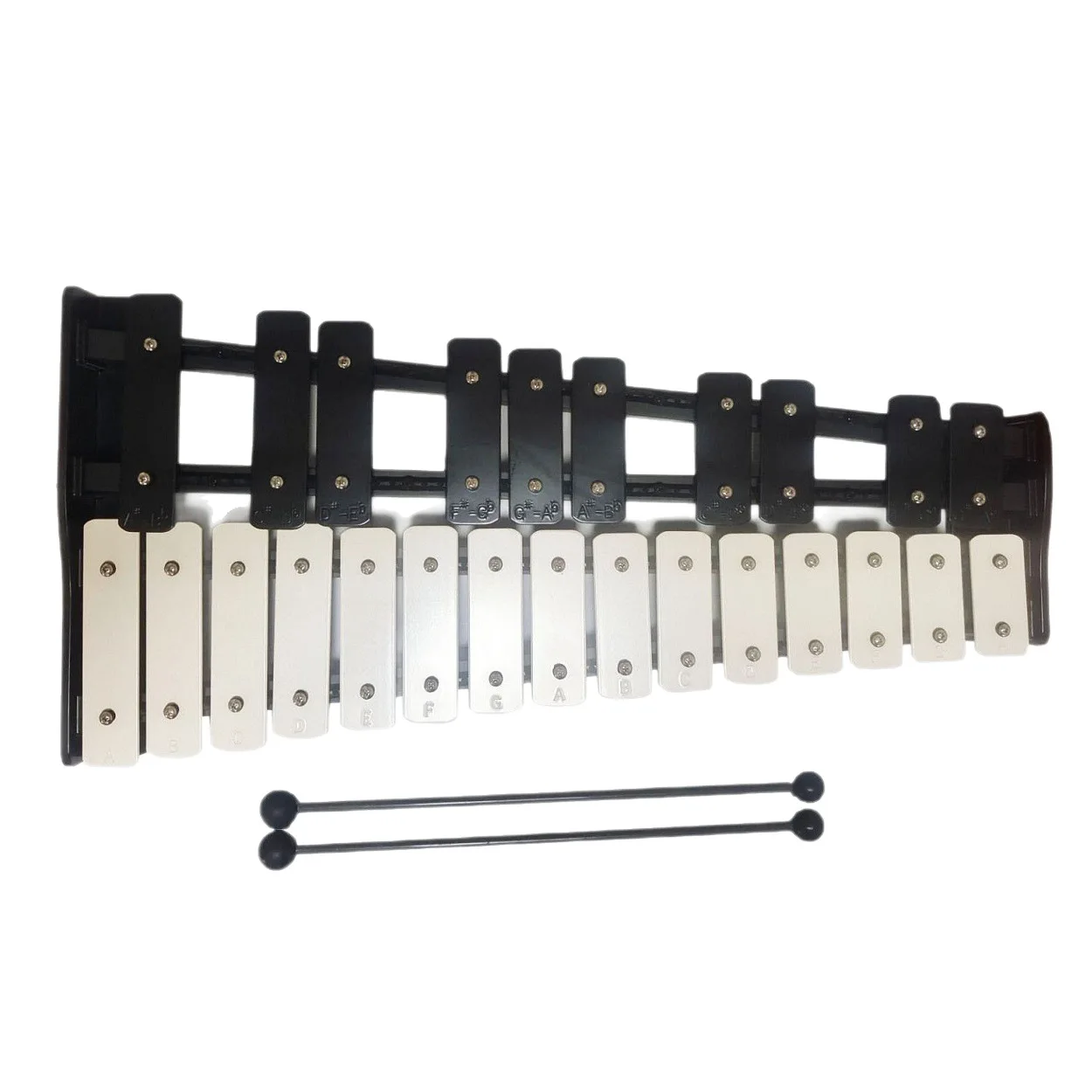 32-Key Aluminum Kalimba, 25 and 32 Tones Thumb Piano, Percussion Instrument, Marimba for Adults, Handcrafted Musical Gift