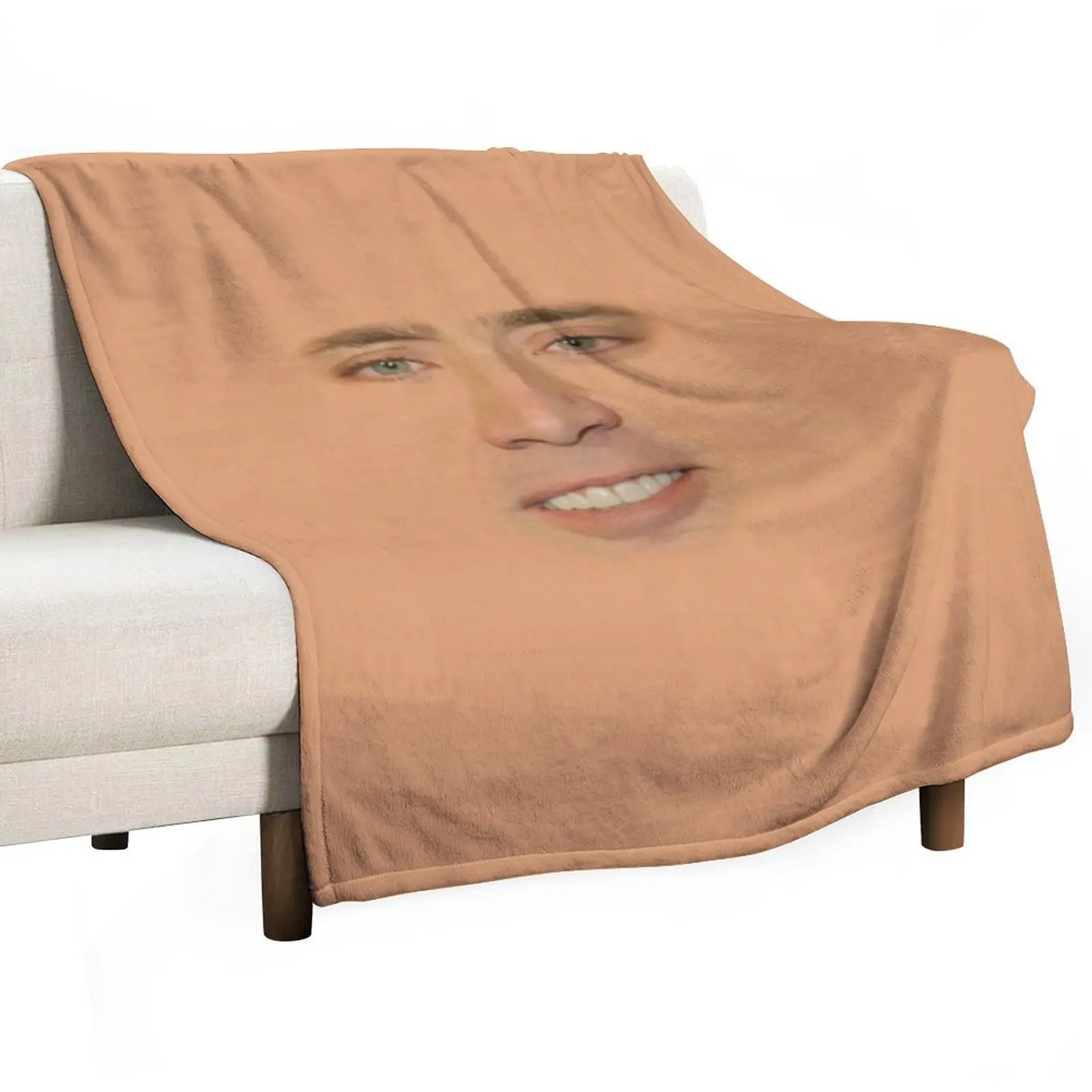 

Nicolas Cage Full Face Throw Blanket Soft Plush Plaid Bed covers Sofas Luxury St Blankets
