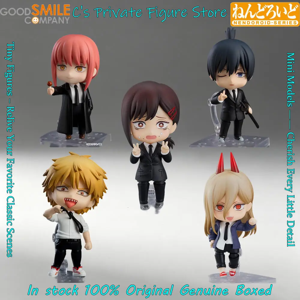 Heißer Verkauf! Auf Lager: Good Smile Nendoroid Chainsaw Man Kobeni Makima Hayakawa Aki Power Denji Figur Anime Action-Modell Geschenk