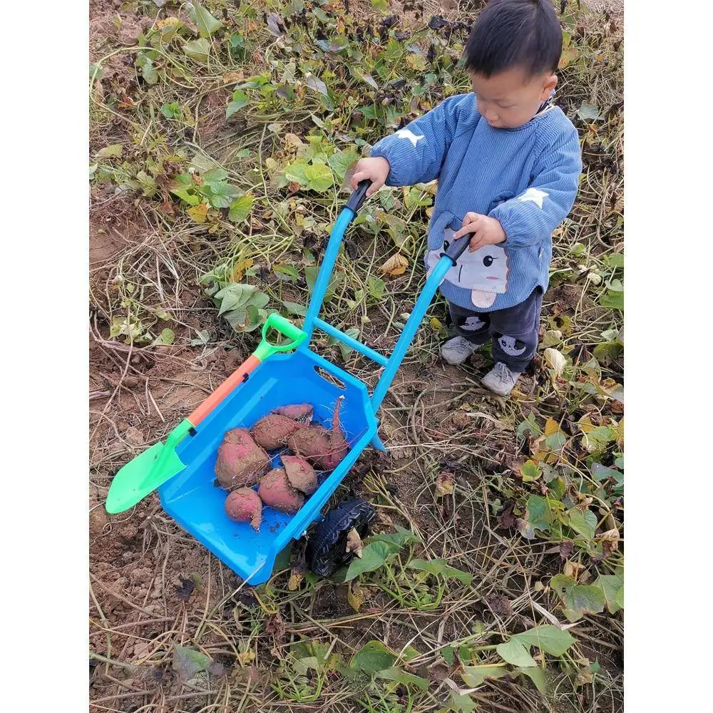 Children's beach trolley, toy kindergarten engineering vehicle, 1-3-5 years old boys, large female treasure dump ATV