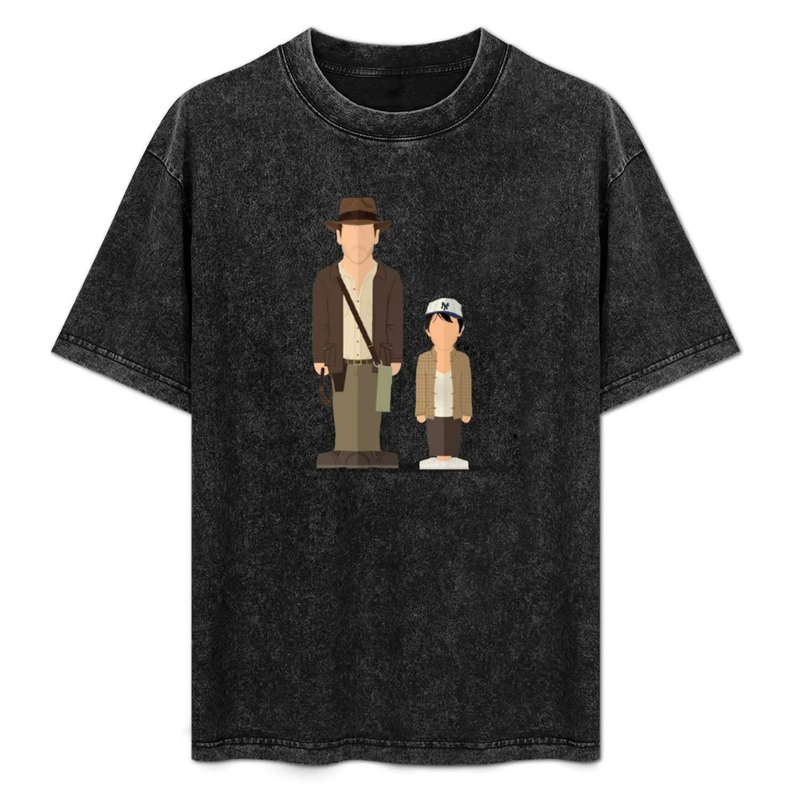 Camiseta Indy and Shortround - Temple of Doom, camiseta de algodón suave que no se encoge