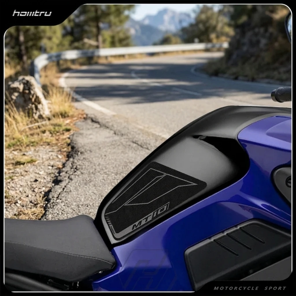

Защитные накладки на бак для Yamaha MT-10 2016-2020, коврик для коленей, аксессуар для мотоцикла - прочное покрытие для топливного бака