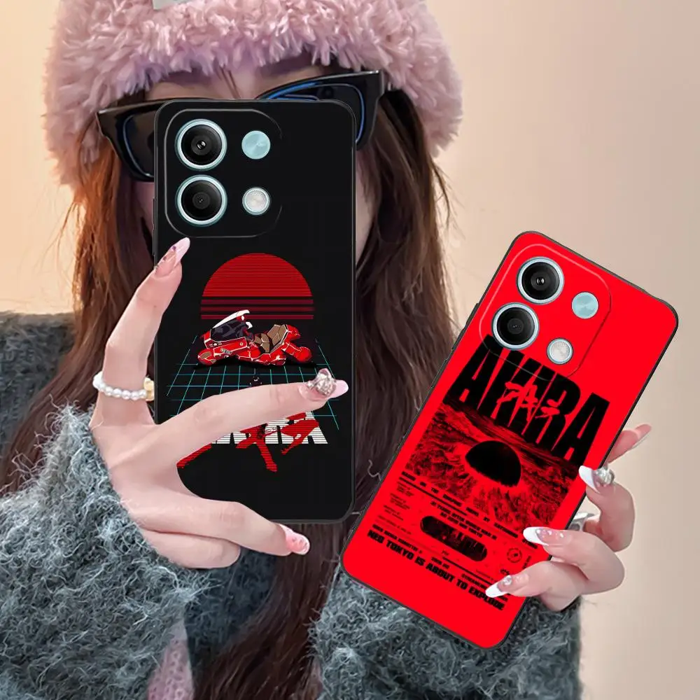 

Модный чехол для мобильного телефона Akira для POCO M7 M6 M5 M4 M3 X7 X6 X5 X4 X3 Pro GT 5G с цветным принтом, роскошный чехол Pretty