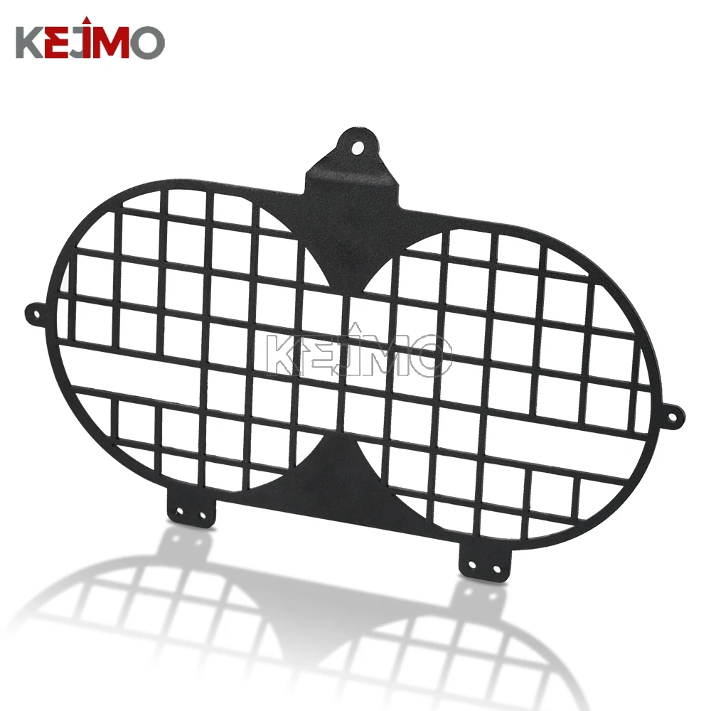 Para Honda XRV750 Africa Twin 1997-1998-1999-2000-2001-2002 Protector de parrilla de luz de cabeza XRV 750 Protector de cubierta de faro de motocicleta