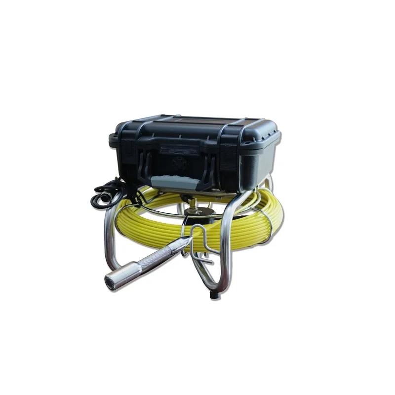 1080P Self-Leveling Sewer Camera 20M Pipe Endoscope with 512Hz Locator