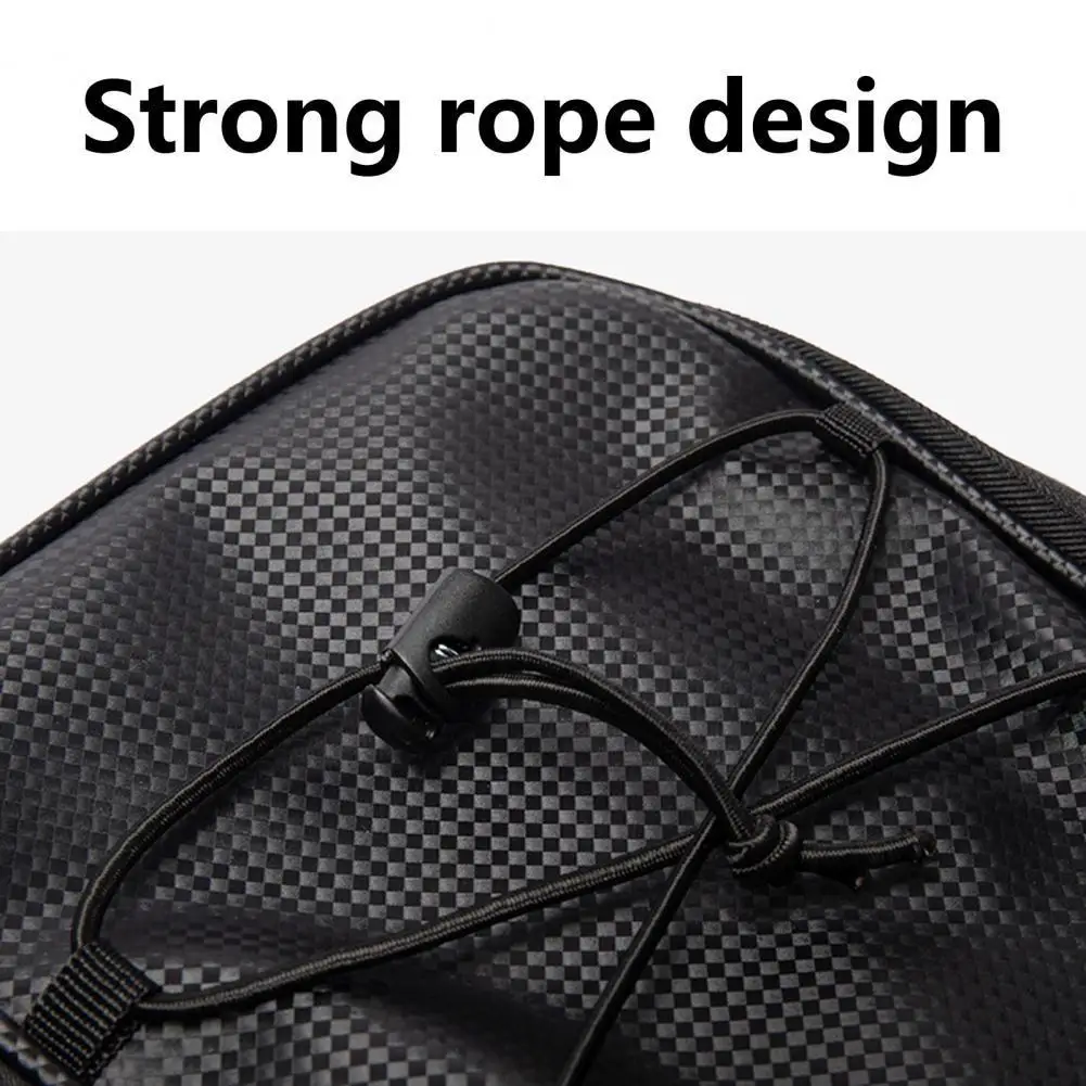 Electric Bicycle Rear Seat Bag Waterproof Large Capacity Reflective Design Mountain Bike Pannier Pouch MTB Bike Accessories