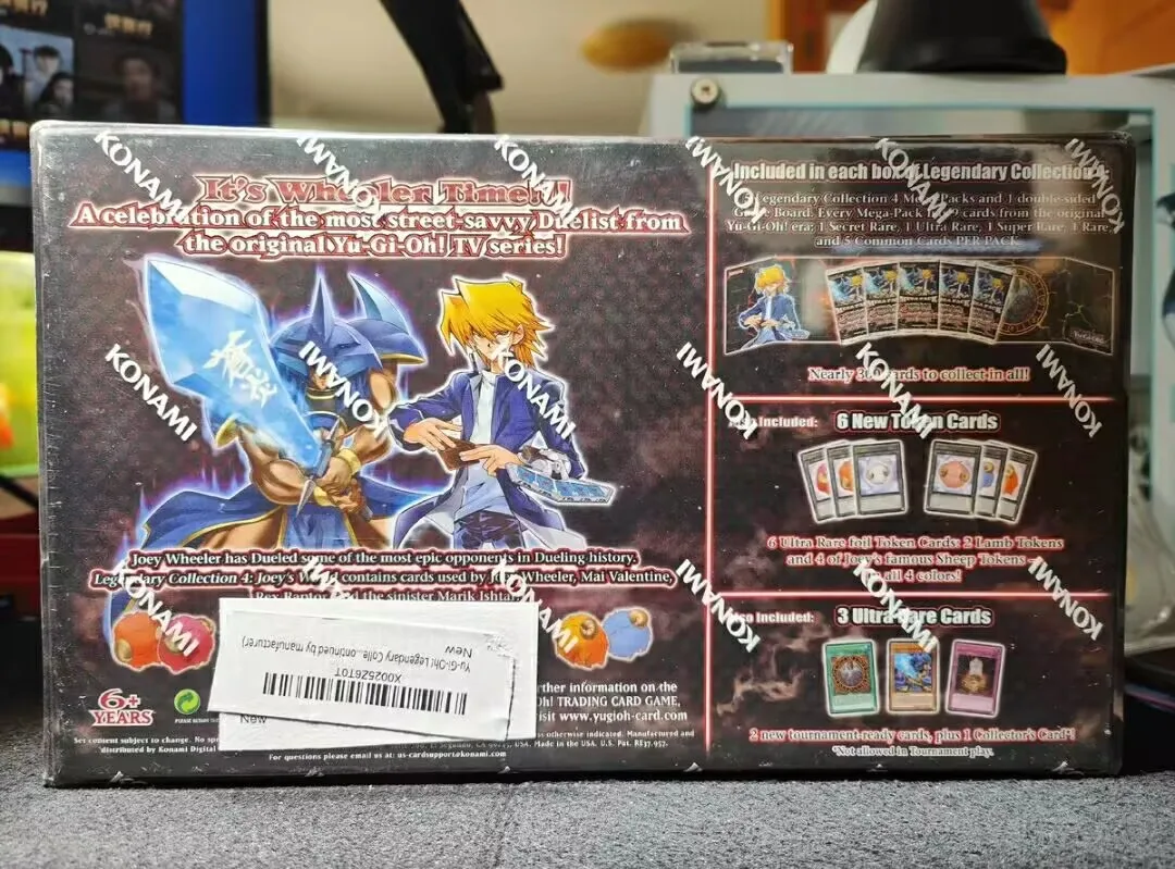 Yugioh KONAMI Duel Monsters TCG Legendary Collection 4: Joey's World LC02 English Official Collector Sealed Booster Box