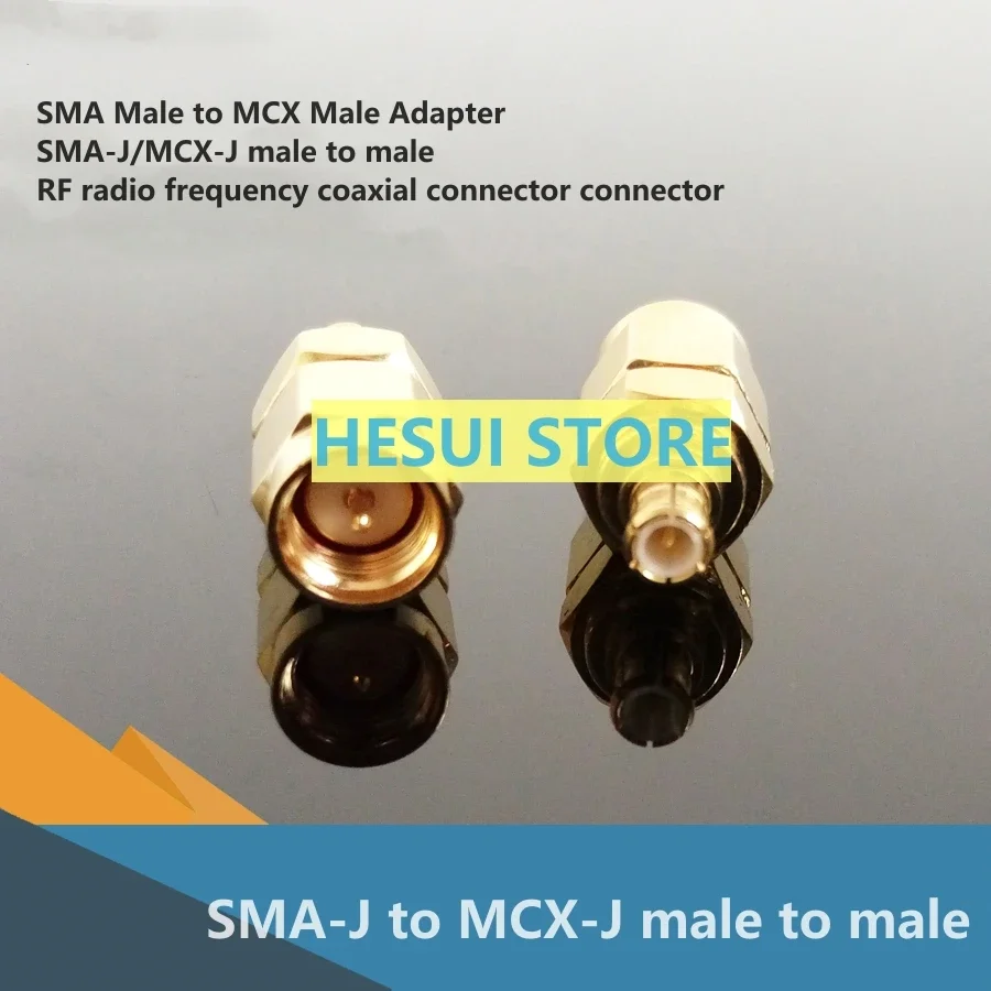 1/3/5pcs Adapter SMA to MCX-J connector SMA male to MCX male  conversion head
