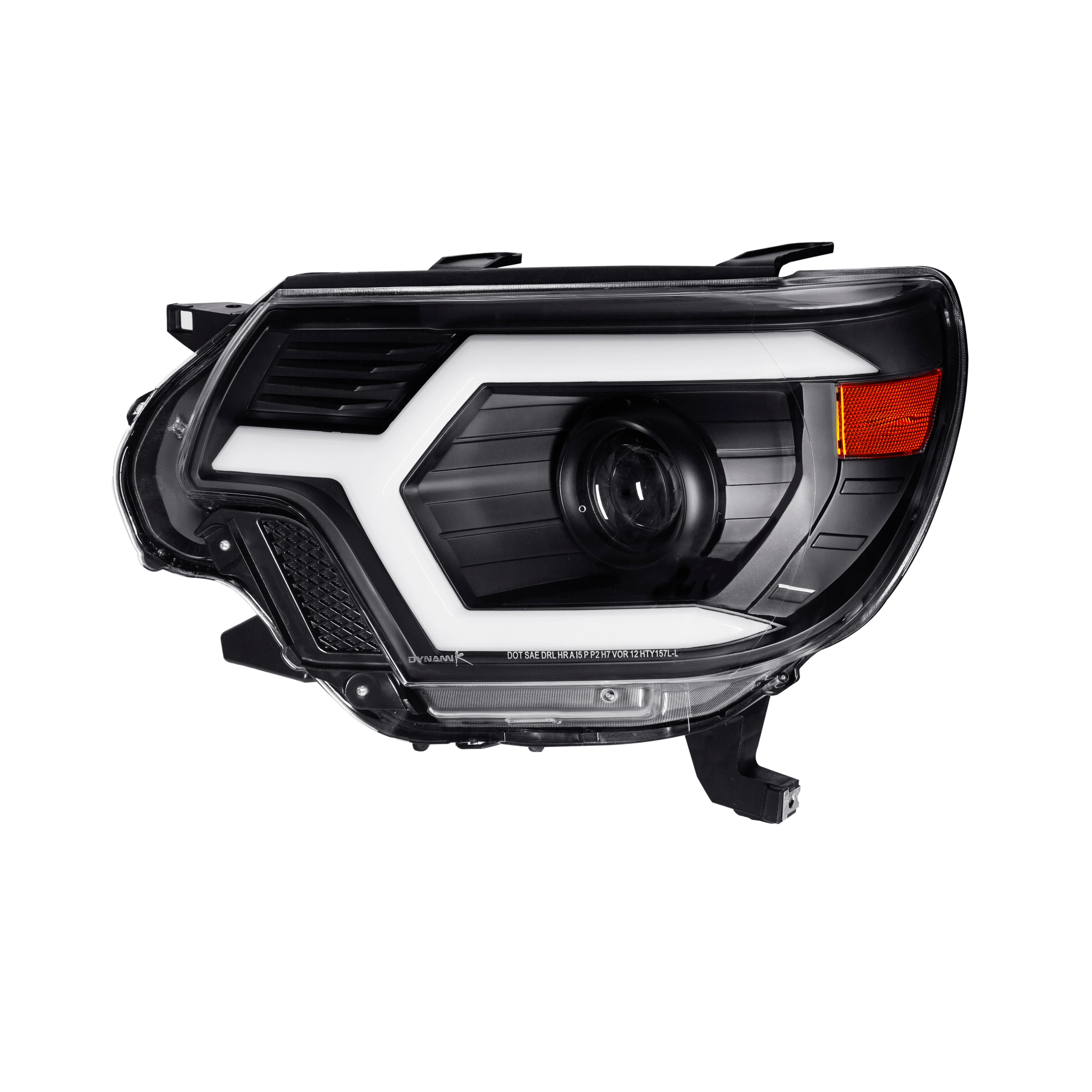 ng Front Light Switchback Sequential LED Bar Projector Headlights for 2012-2015  Tacoma (Housing Black/Lens Clearcustom