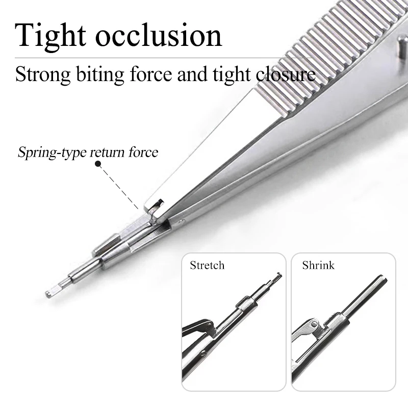 Ophthalmic Microscleral Slicer Ophthalmic Trabecular Slicer 0.8 1.0 1.5m Titanium Alloy Surgical Tool