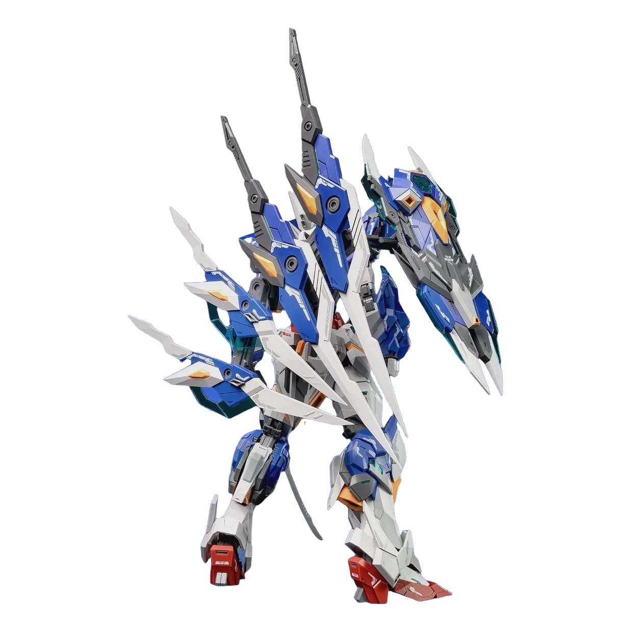 Snelle ShippingSNAA 1/100 YR-02 Blade King Assembly Model Kit Cijfers Robot Plastic Model Hobby Kinderen Speelgoed Geschenken Aangepaste