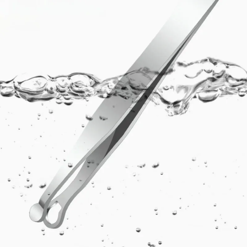 Shaver Round Head Nose Hair Universal Trimming Tweezers Nose Hair Manual Nasal Hair Clippers Stainless Steel Nose Cutter C614