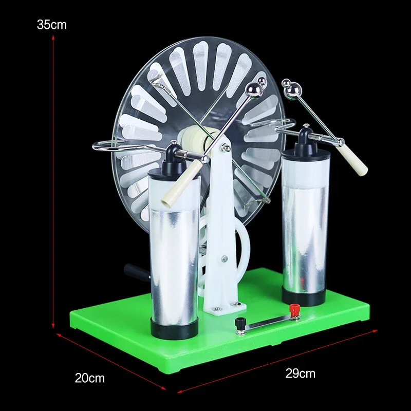 Electrostatic induction starter J23008 electrical demonstration Leiden bottle tip discharge physics experimental equipment