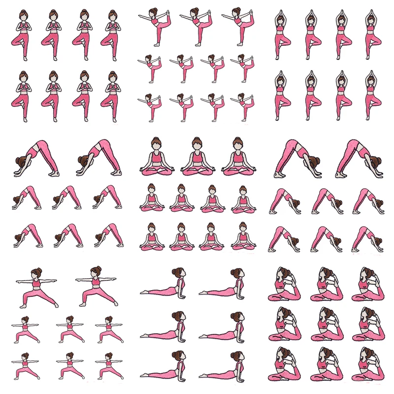 9-10Pcs/Lot Gym Moo…