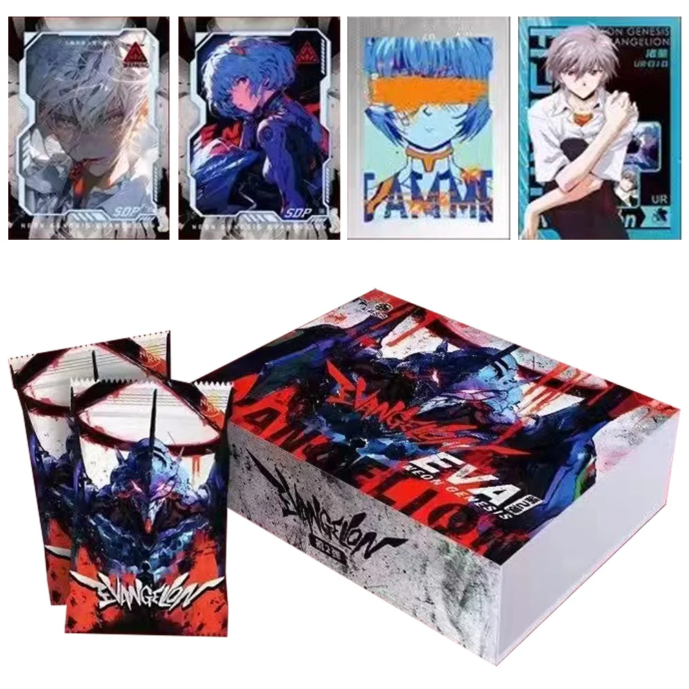 

New EVA Neon Genesis Evangelion Card Rare SP SSP Diamond Card Metal Card Machine Mecha Anime Collection Card Toy Kids Gift