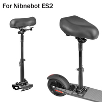 Scooter Seat Foldable Shock-Absorbing Folding Seats Electric Scooter For Ninebot ES2 Adjustable High Folding Chair Cushion