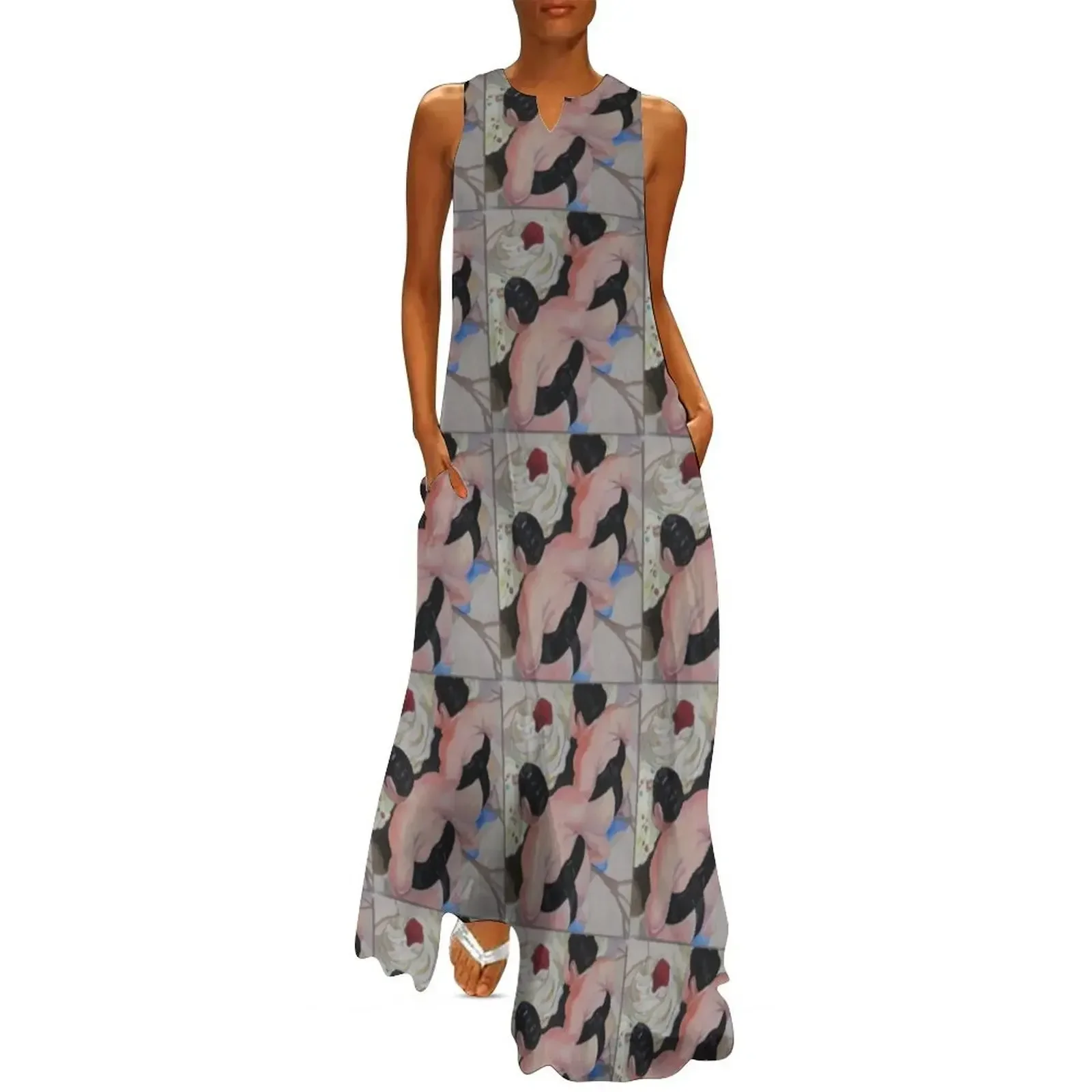 

Cheek to Cheek Long Dress summer dress Dress woman woman women's summer jumpsuit