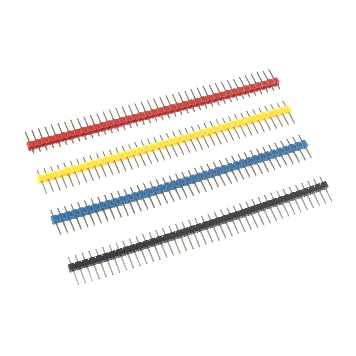 5/10PCS 1X40Pin /2*40PIN Single Row Male Heade/Double Row Male Breakable Pin Breakable Pin Header 2.54mm Connector PCB Pin Strip
