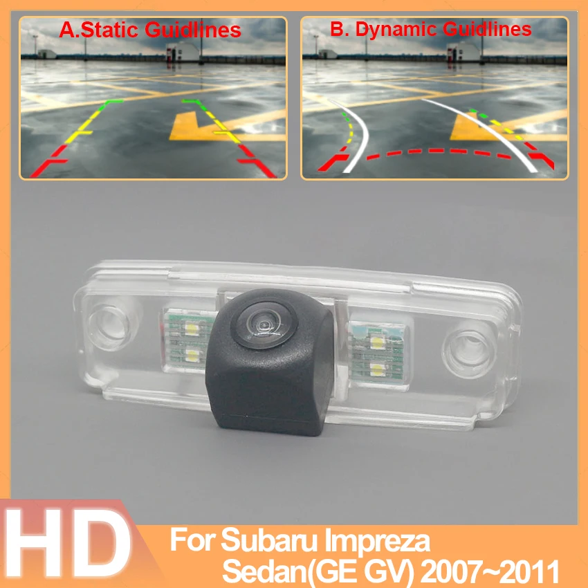 

Rear View Camera For Subaru Impreza Sedan(GE GV) 2007 2008 2009 2010 2011 CCD Full HD Night Vision Car Reverse Camera