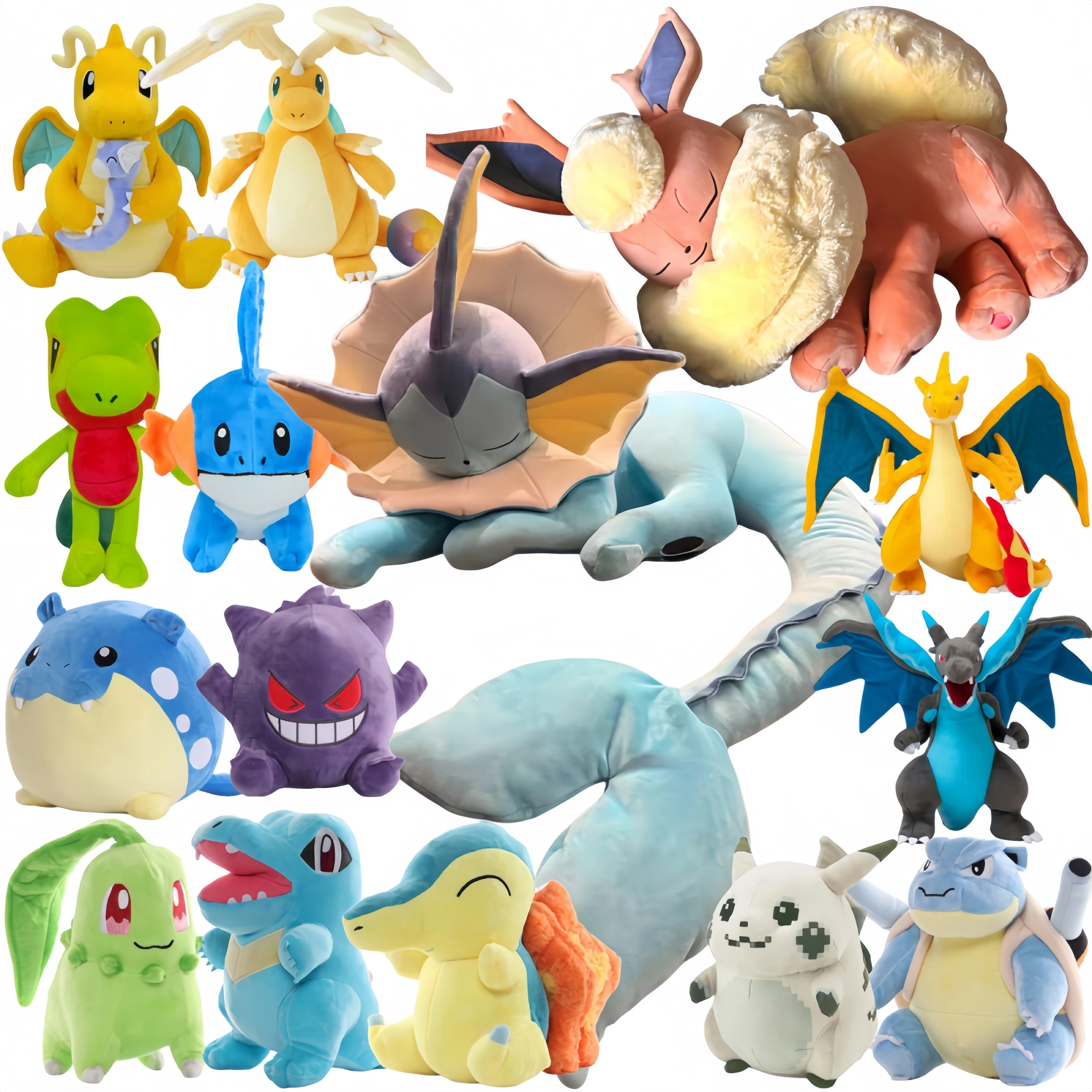 pelucias-pokemon-vaporeon-flareon-pikachu-mega-dragonite-treecko-chikorita-blastoise-bonecos-de-pelucia-para-maquina-de-garra