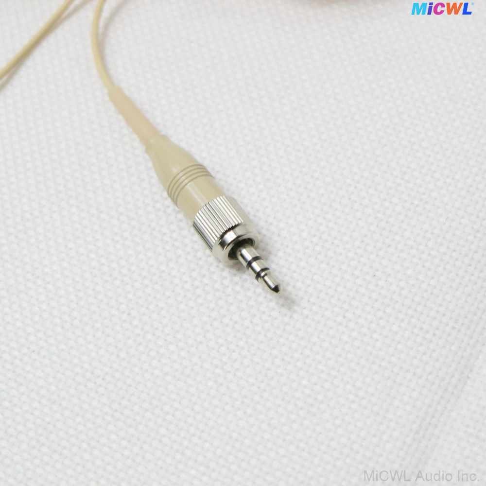 لون الجلد Lavalier التلبيب ميكروفون لسوني UWP UTX اللاسلكية على ظهره الارسال متعدد الاتجاهات المكثف الأساسية