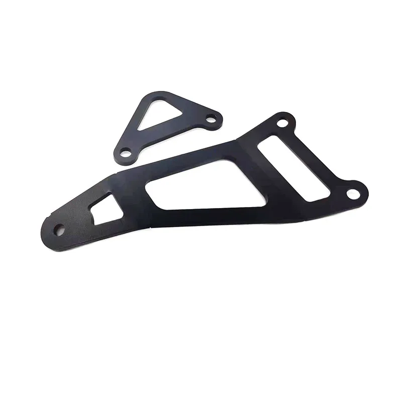 Rear Foot Pegs Exhaust Reinforcement Bracket Modified Accessories for Yamaha MT-03 MT-25 YZF R25 R3 Motorcycle view 5