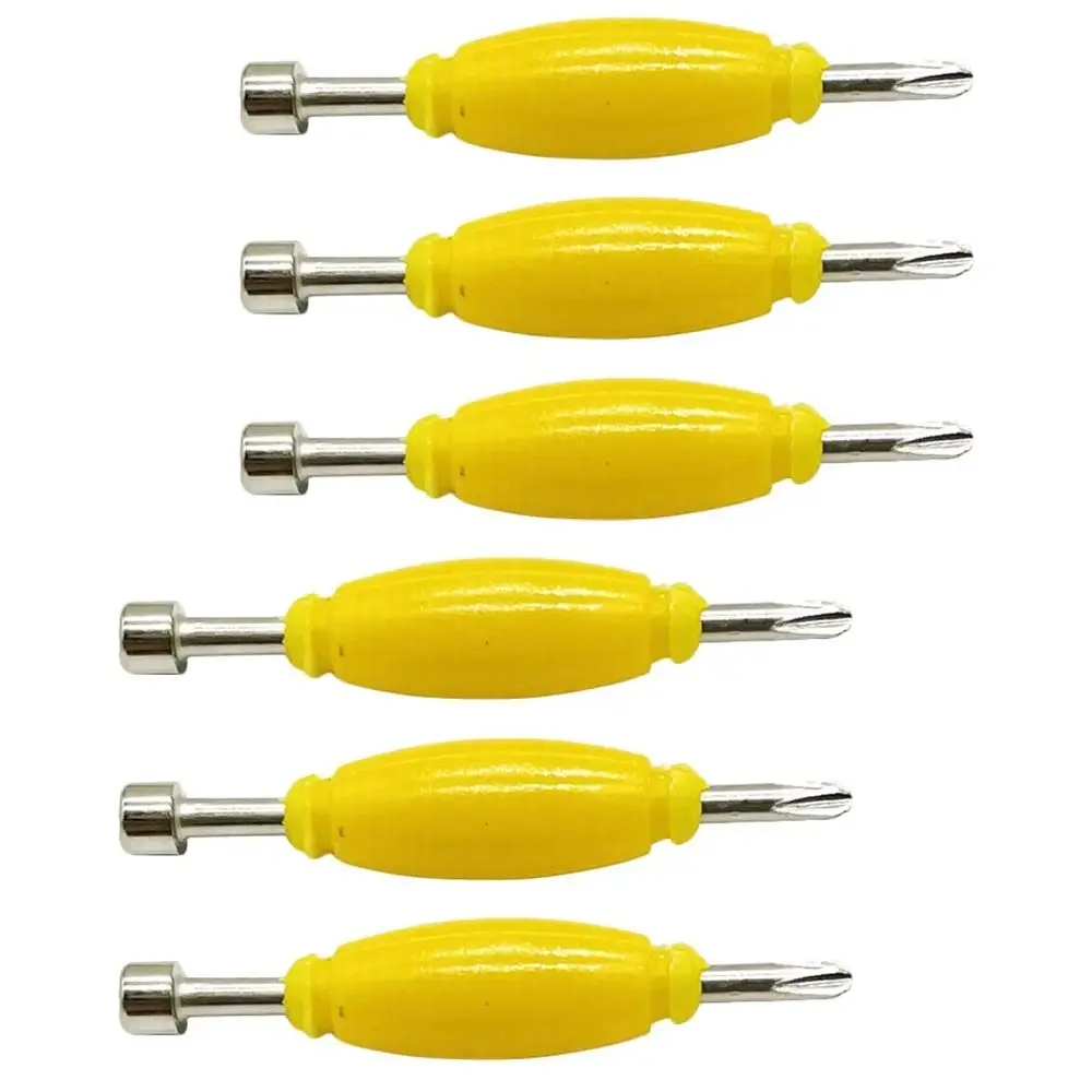 1/6Pcs Mini Fingerboard Screwdriver Nut Driver for Teens Adults Screw Driver Finger Board Accessory DIY Repair Tool