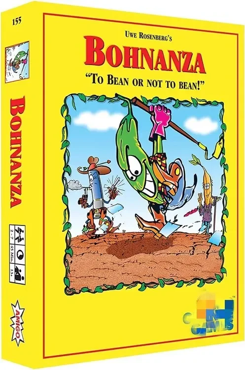Bohnanza 보드 게임, 2-7 인 가족 파티 테이블 게임, 친구 엔터테인먼트 전략 카드 게임, 인기 게임