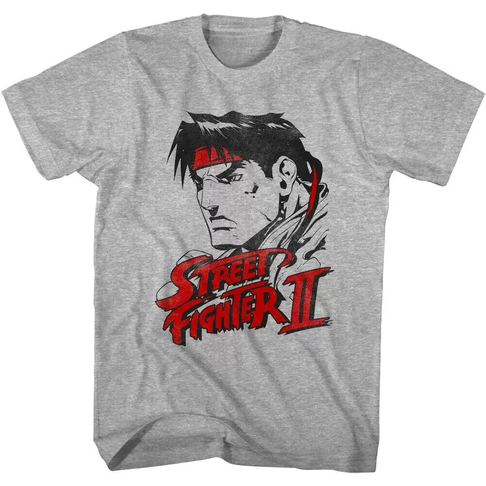 Street Fighter Ryu Hadoken Combo Input Code Video Game Graphic T-Shirt Cotton Men Women Streetwear Tee