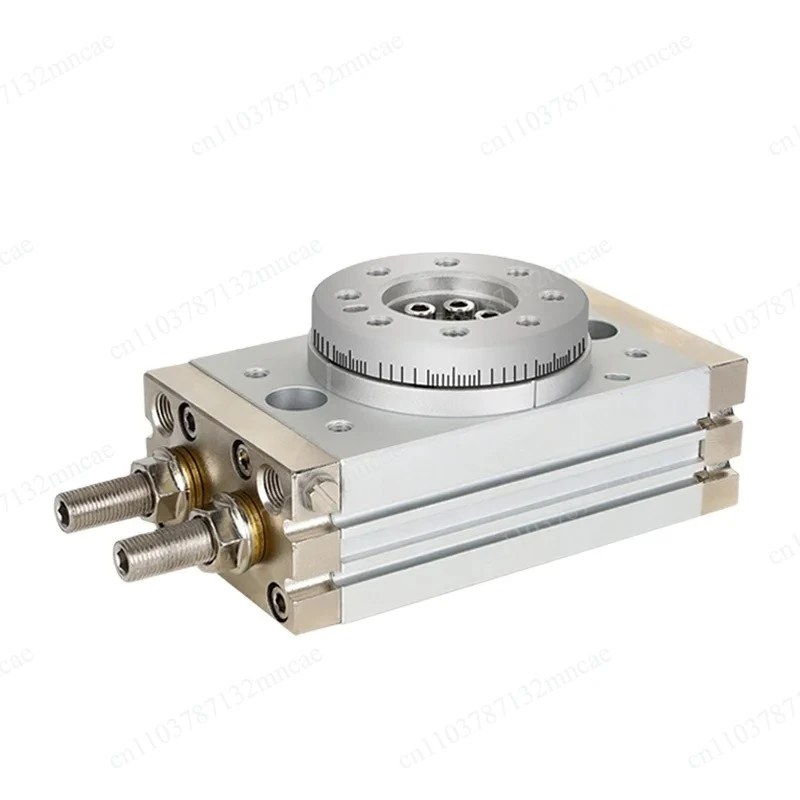 Rotary table 90/180 degree swing solid drive small gear wheel rotary table