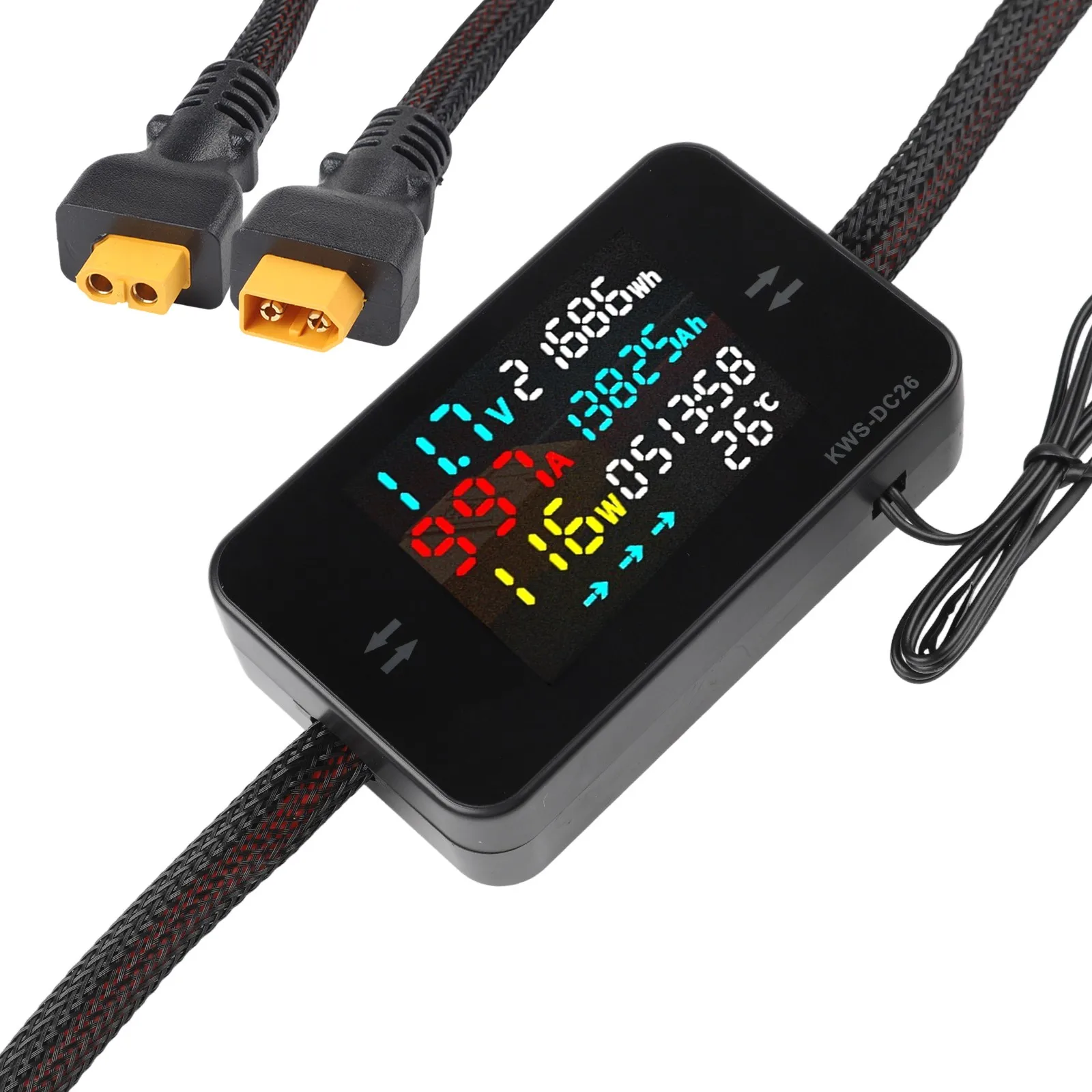 

Измеритель мощности постоянного тока, безопасный анализатор аккумуляторов мотоциклов, тестер автомобильных аккумуляторов, стабильный измеритель тока и мощности для проверки работы аккумуляторов, для дома