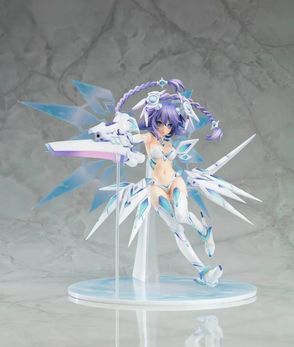 

Original Frontier Works GSC Hyperdimension Neptunia THE ANIMATION Neptune Lilac Cool Anime Figure PVC Collectible Model Toy