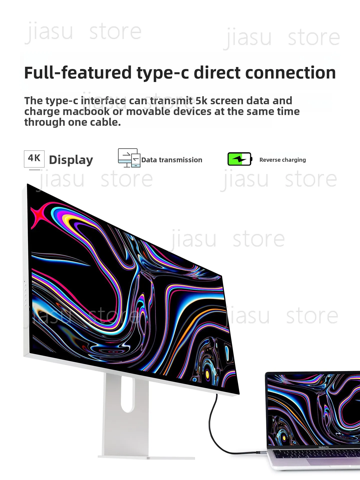 32-Inch 4K144hz mirror monitor e-sports PS5 high-brush design clip external MAC borderless screen