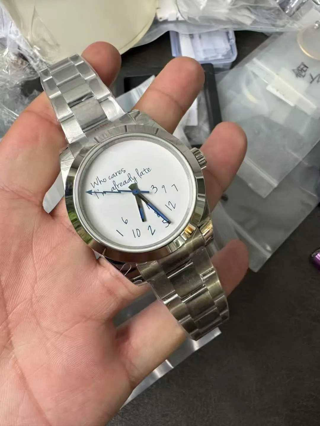 أفضل جودة 126300 الذي يهتم أن أواخر بالفعل 3131 ساعة ميكانيكية أوتوماتيكية للرجال للرجال 41 مللي متر