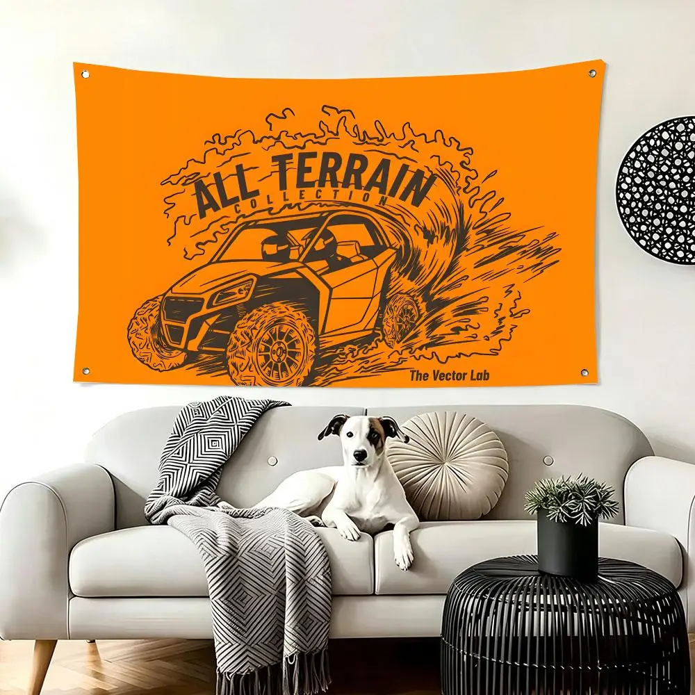 4x4 Off Road BFGoodrich Flags  For Living Room Home Dorm Decor Wall Outdoor Camping Party Banner Gifts