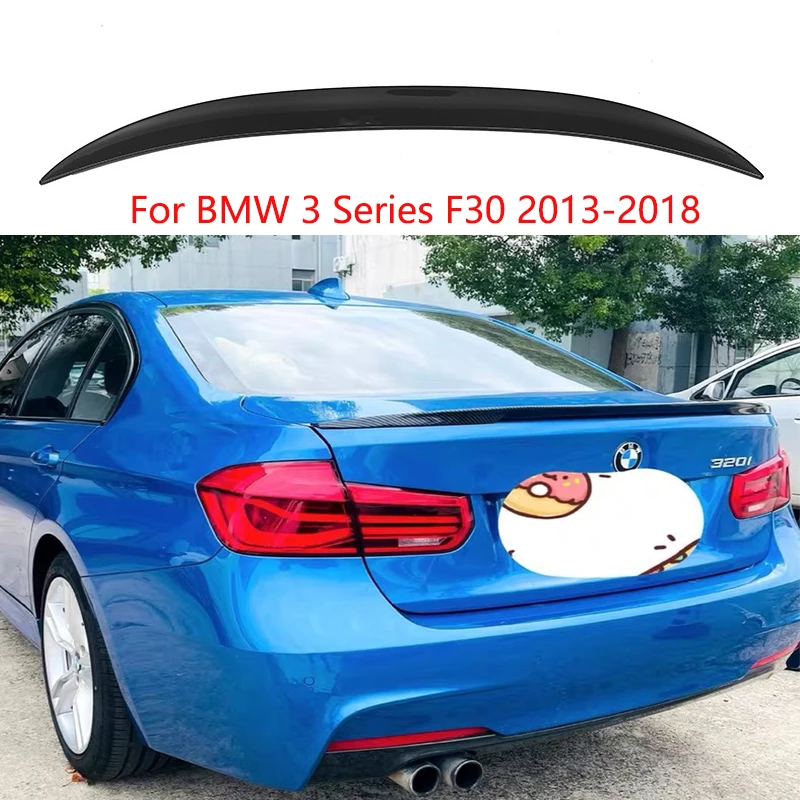 Spoiler carbon For bmw f30 MP rear trunk wing 3 series spoilers 4-Door Sedan 2013-2018 Boot Lip aileron accessories for vehicles