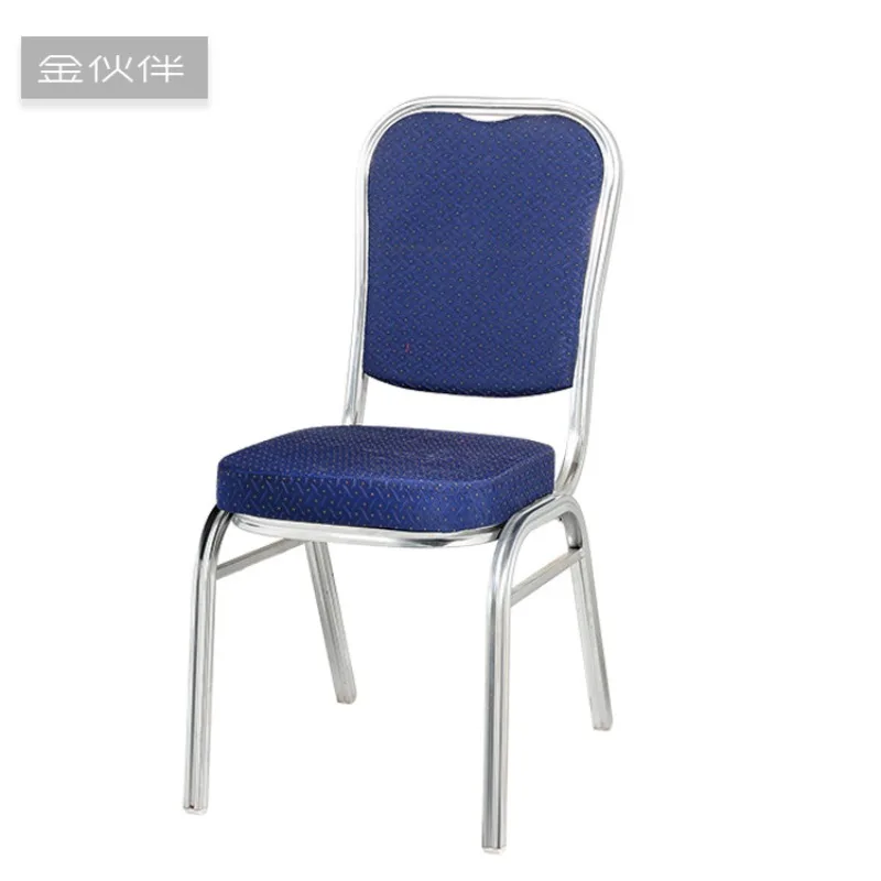 Manufacturer hotel chair wedding meeting banquet chair aluminum alloy custom hotel hotel iron crown chair round table