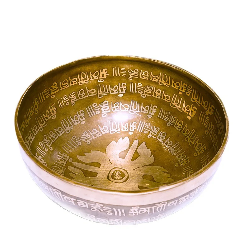 20cm-30cm Nepal hand-hammer Singing Bowl Himalaya bowl Buddha sound bowl Yoga Meditation Sound Healing