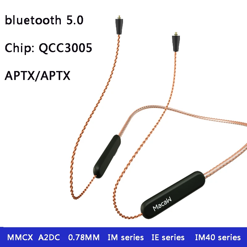

Кабель для наушников Macaw TEX A2dc IM Aptx Bluetooth для LS50 LS70 LS200 LS300 LS400 CKR90 IM50 IM70 IM01 IM02 IM03 IM04