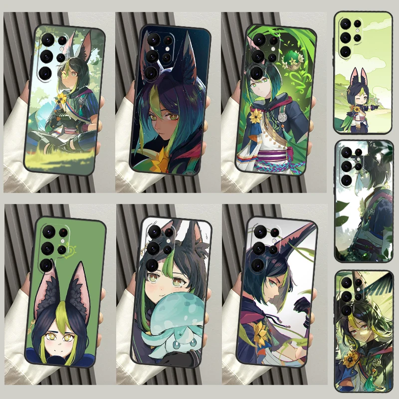 جينشين تأثير تشديد لسامسونج غالاكسي S20 FE S21 FE S22 S23 الترا S8 S9 S10 زائد نوت 20 الترا الهاتف