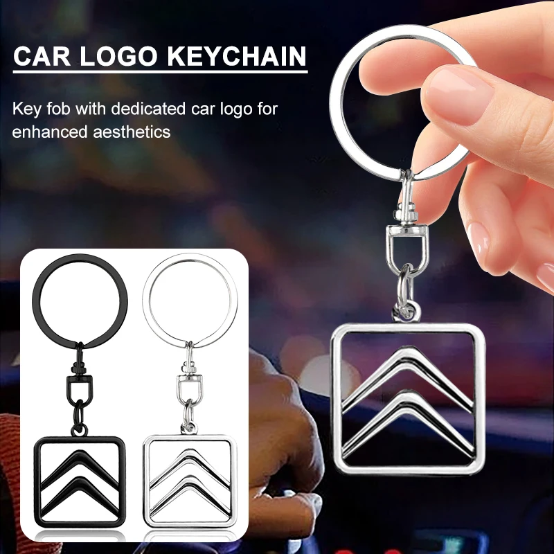 

Автомобильные брелки, подвеска, металлический держатель для ключей, автоаксессуары для Citroen C1 C2 C3 C4 C5 C6 C8 C4L DS3 DS4 DS5 DS5LS DS6