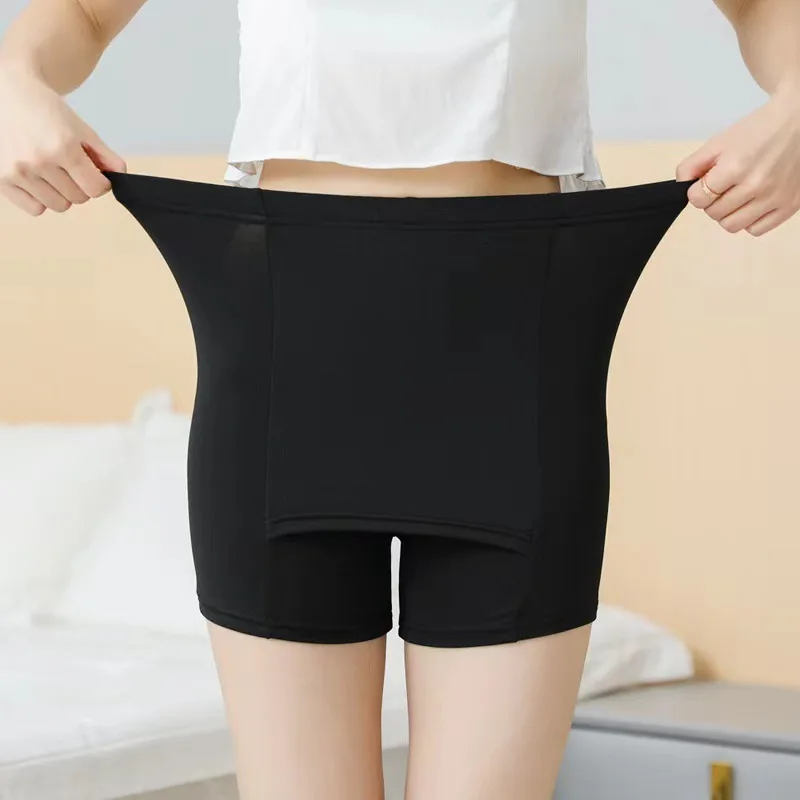 Flarixa, bragas DE SEGURIDAD DE DOBLE CAPA para niñas, Boxer, pantalones cortos protectores de cintura alta debajo de las faldas, ropa interior de verano