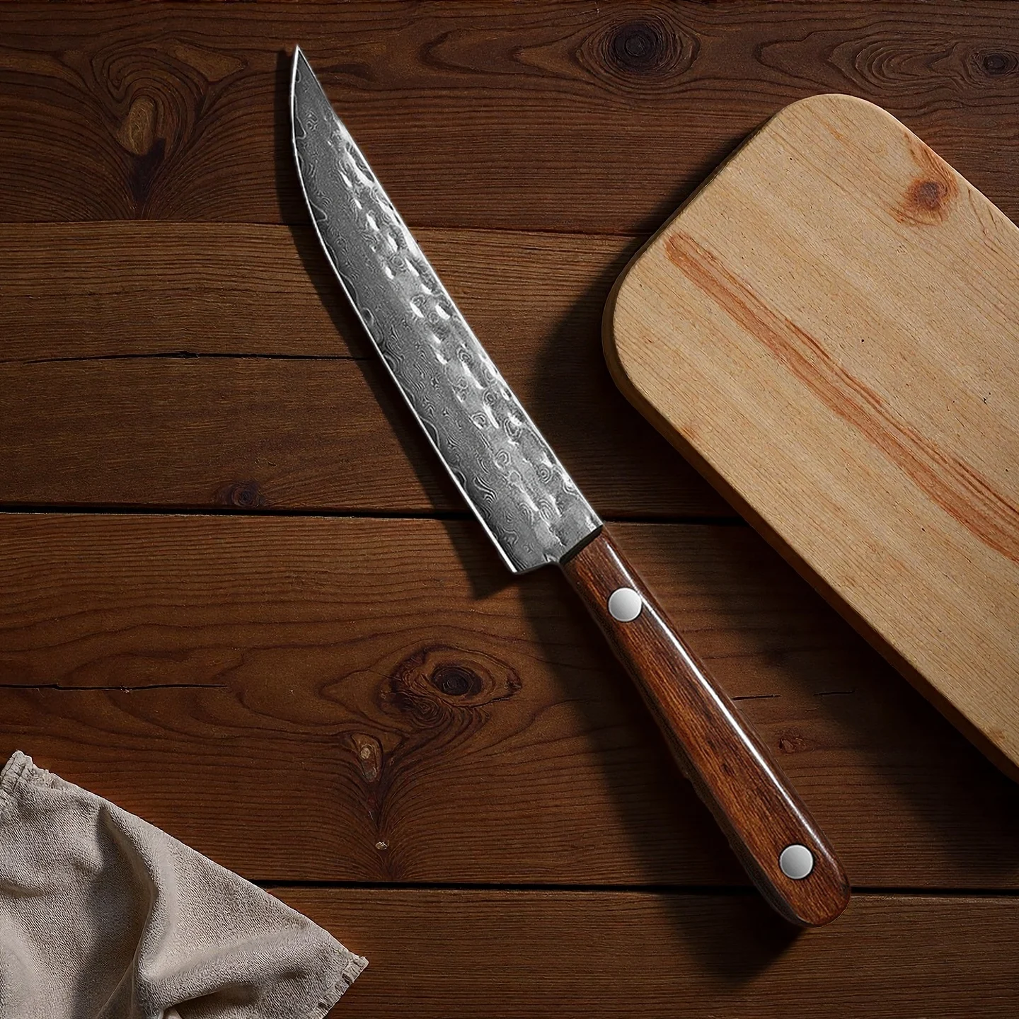 سكين فاكهة دمشق مستورد لقطع اللحوم والعظام سكين خاص لقطع البطيخ وتقشير الفاكهة سكين صغير #5