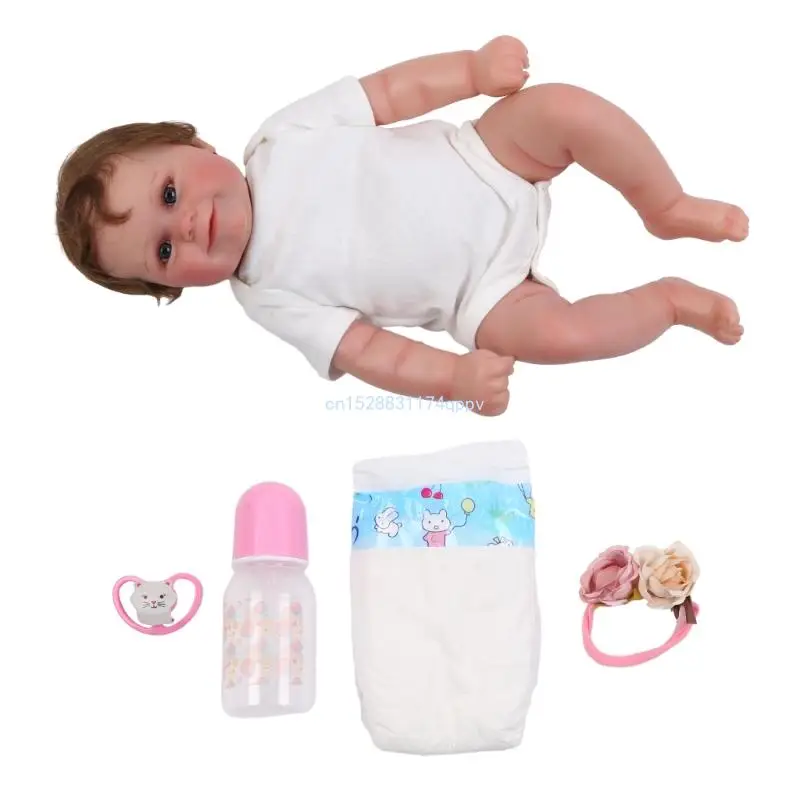

20'' Baby Toddler for Doll Toy Birthday Gift Real & Super Soft for Touch Heavy Weight for