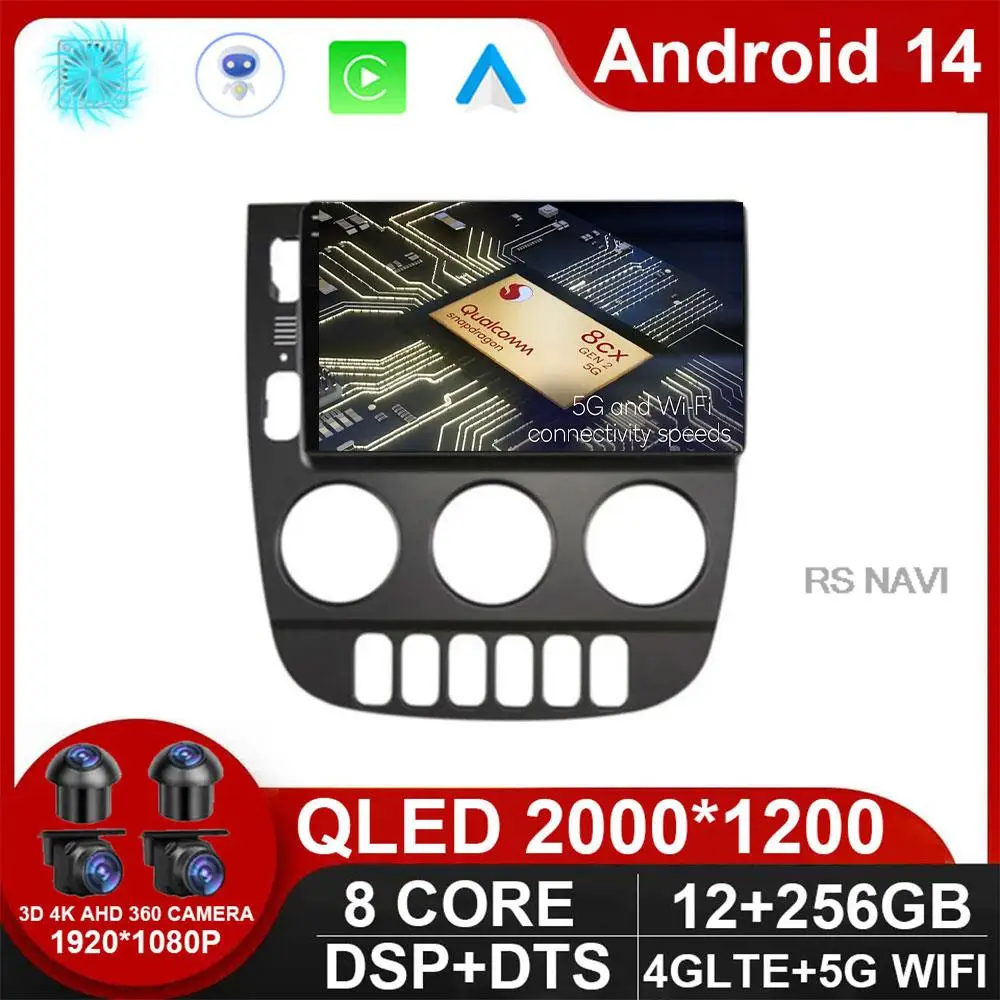 

Android14 For Mercedes Benz M-Class W163 ML 1997- 2005 LHD Multimedia Car Player Auto Radio Navigation GPS Stereo No 2din DVD BT