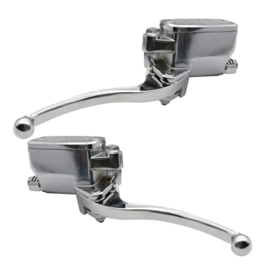 

1 Pair Brake Master Cylinder Set Clutch Levers Compatible with Shadow VTX1800 Compatible with Vulcan for Road Star for Suzuki 1